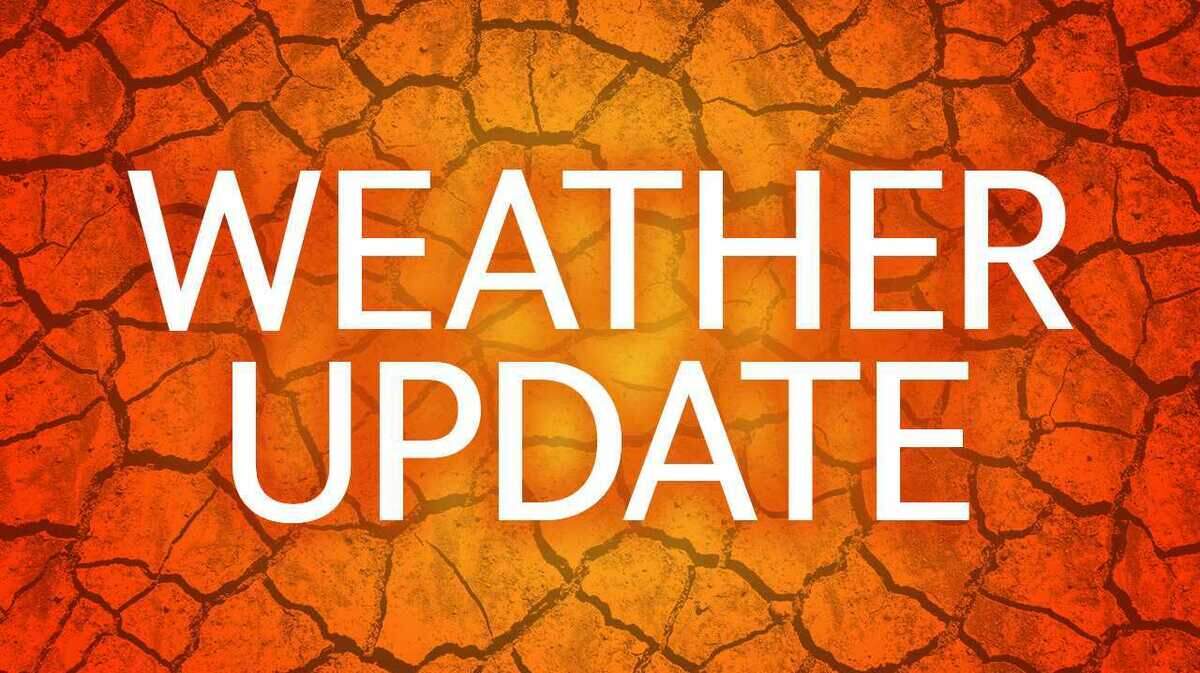 Weather update